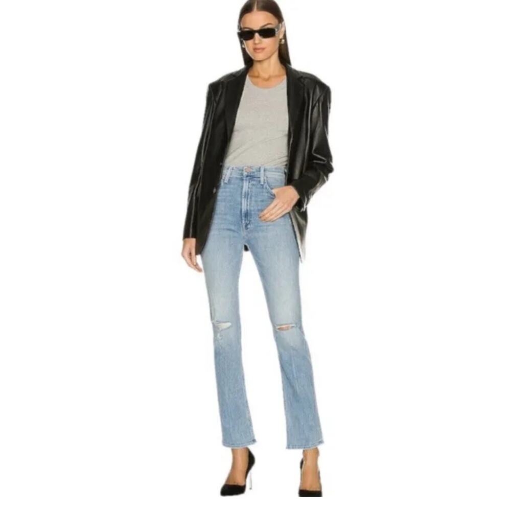 Mother High Waisted Rider Skimp Jeans The Dreamer Size 27×30
